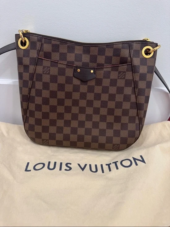 Louis Vuitton South Bank Besace Brown Damier Shoulder Bag - Picture 4 of 17